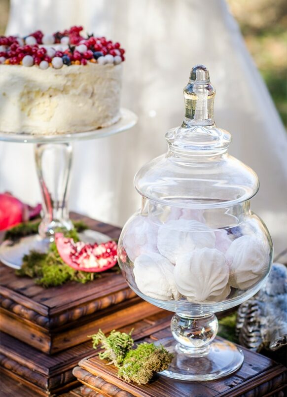 Homemade dessert buffet