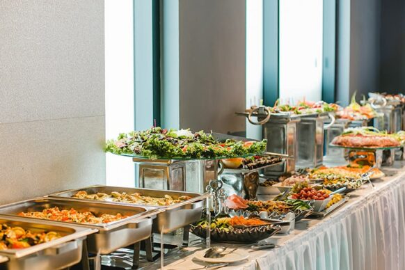 Buffet traiteur garnis pour mariage