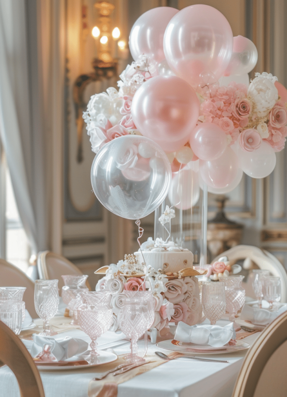 Table pour un baptême